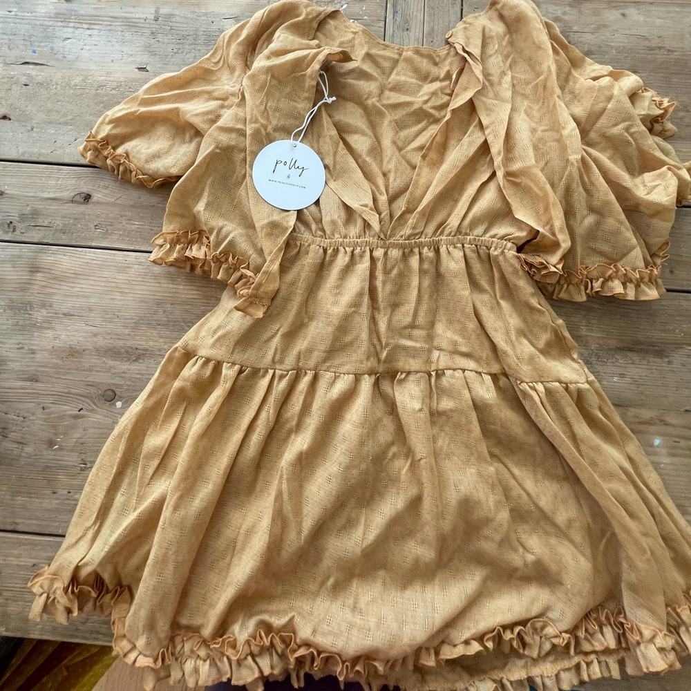 PRINCESS POLLY backless dress